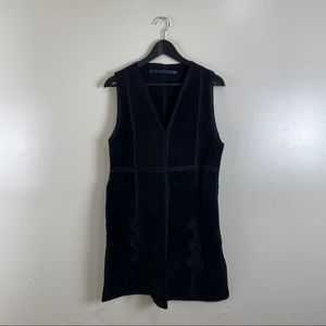 Zara Suede Shift Dress